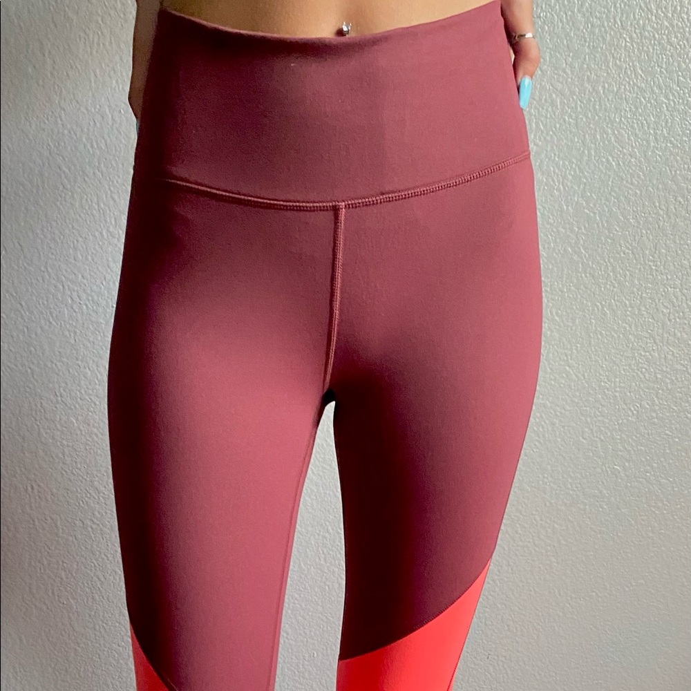 Multicolored workout or lounge wear leggings